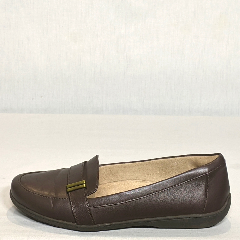 NEW Soul Naturalizer Womens Kentley Slip-Ons Leather Loafer Sz 7.5